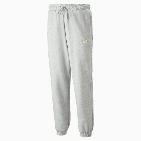 Pantalones deportivos para hombre PUMA TEAM, Light Gray Heather, large-ARG