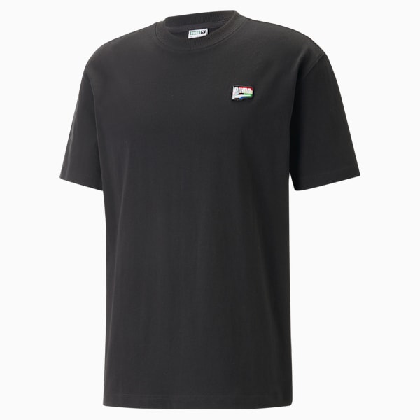 Remera Negra DOWNTOWN Pride, PUMA Black, large-ARG