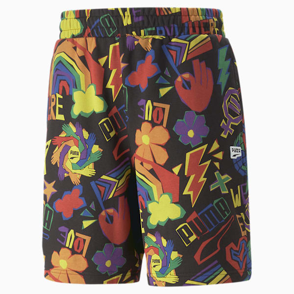 Short DOWNTOWN PRIDE, PUMA Black-AOP, large-ARG