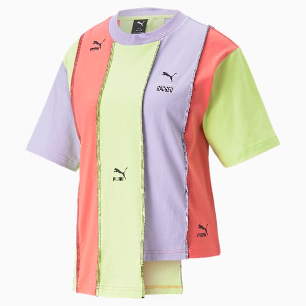 Remera PUMA x THE RAGGED PRIEST para mujer, Lily Pad, large-ARG
