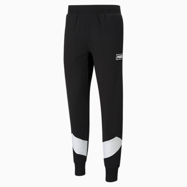 Pantalones para hombre Rebel, Puma Black, large-ARG