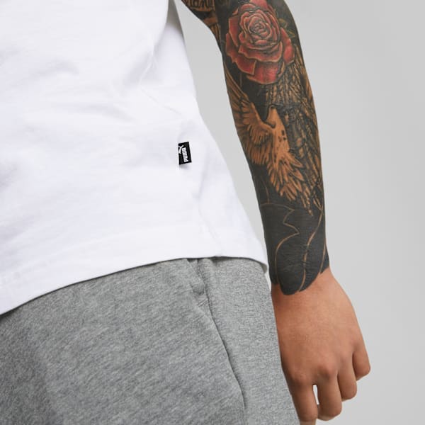 Playera Hombre Essentials, Puma White, large-MEX