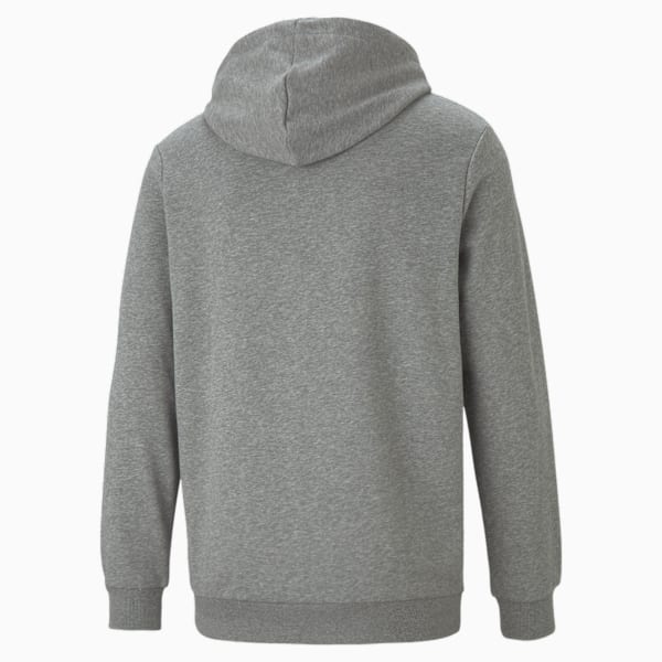 Essentials Big Logo Men's Hoodie, Medium Gray Heather, large-MEX