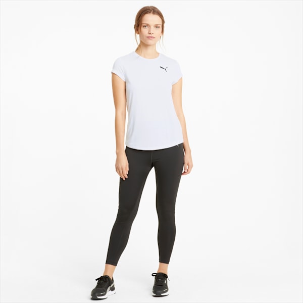 Active Women's Tee, Puma White, large-MEX