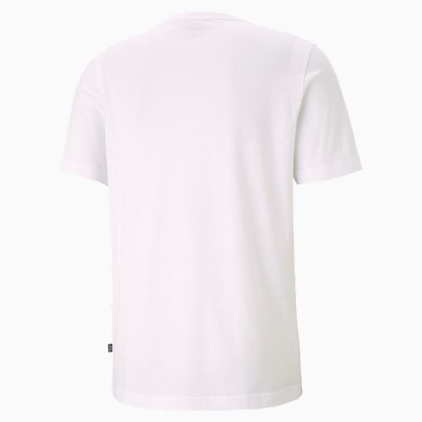 ESS Small Logo Men's Tee, Puma White, large-ZAF
