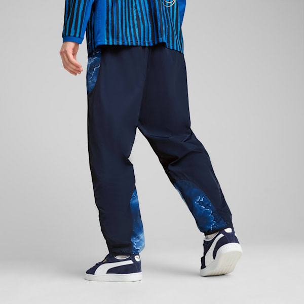 Calça Travel KIDSUPER X AL HILAL, Club Navy-PUMA White, large-BRA