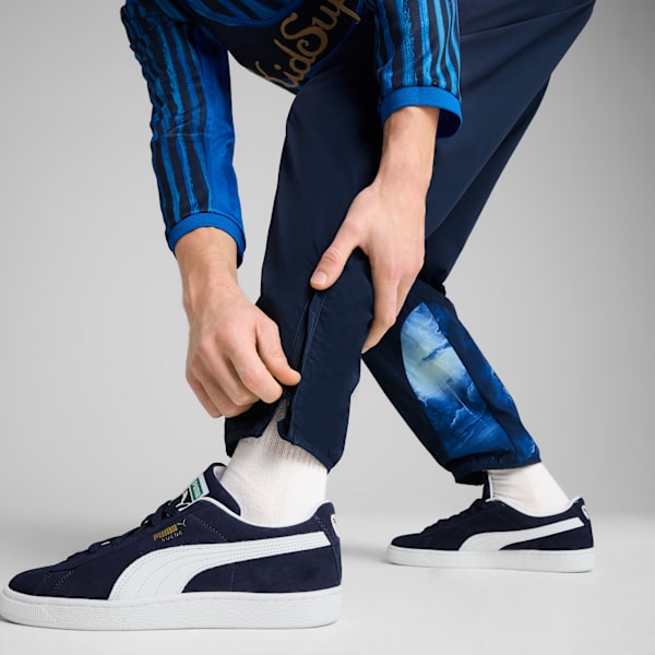 Calça Travel KIDSUPER X AL HILAL, Club Navy-PUMA White, large-BRA