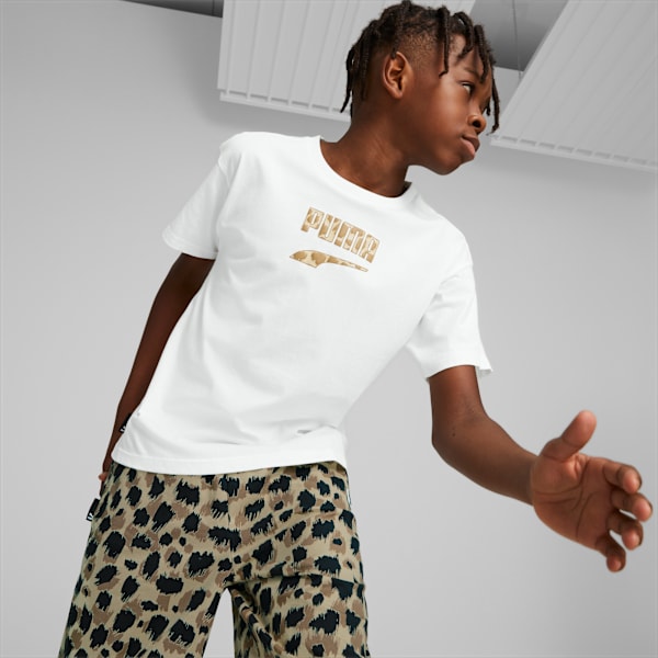 Downtown Shorts Youth, Granola, large-ZAF