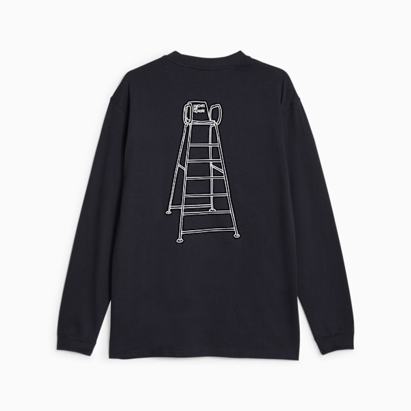 Remera manga larga MMQ Service Line, New Navy, large-ARG