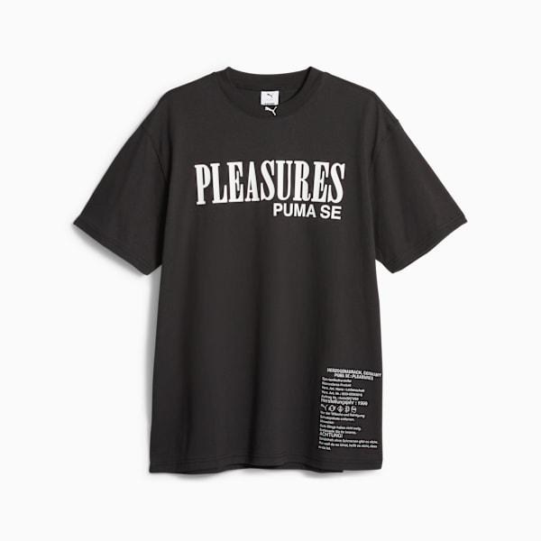 Remera PUMA x PLEASURES Typo, PUMA Black, large-ARG