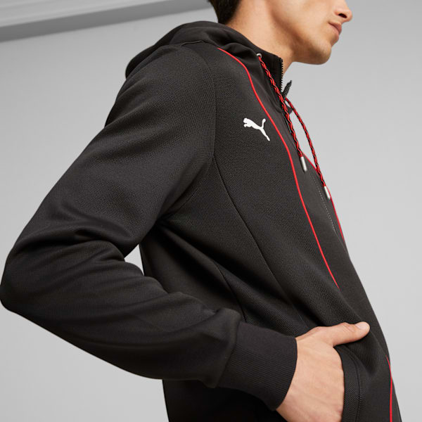 Campera deportiva Scuderia Ferrari Race HDD, PUMA Black, large-ARG