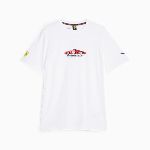 Remera para hombre Scuderia Ferrari Race, PUMA White, large-ARG