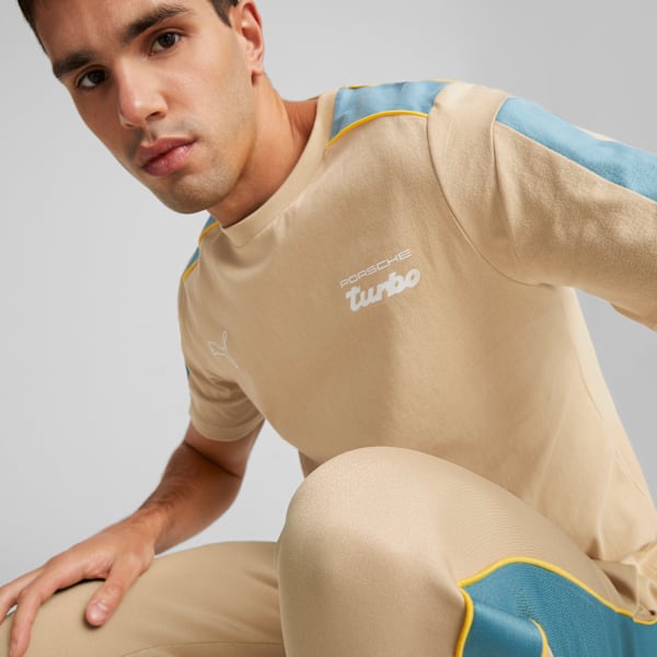 Porsche Legacy MT7 Tee, Sand Dune, large-ZAF