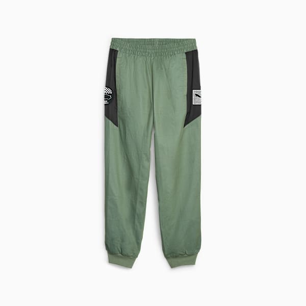 Porsche Legacy Garage Crew Men's Pants, Eucalyptus, large-ZAF