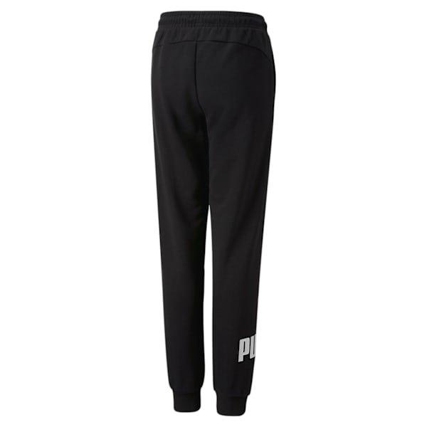 Pantalones de deporte juveniles POWER, PUMA Black, large-ARG