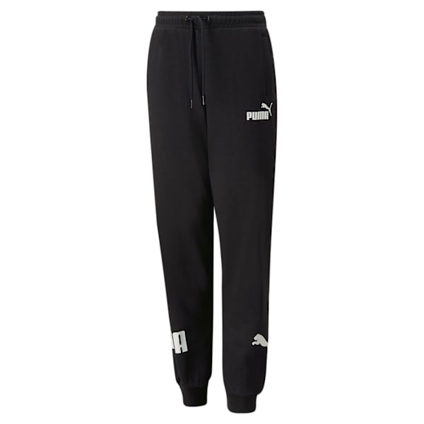 Pantalones de deporte juveniles POWER, PUMA Black, large-ARG