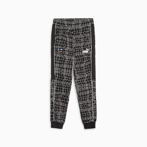 BMW M Motorsport Camo SDS Men's Sweatpants, PUMA Black-AOP, large-ZAF