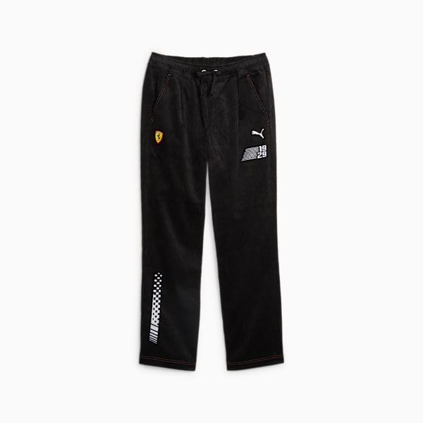 Scuderia Ferrari Race Garage Crew Men's Pants, PUMA Black, large-ZAF