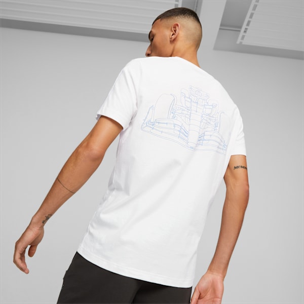 Remera para hombre MT7 Mercedes-AMG PETRONAS, PUMA White, large-ARG