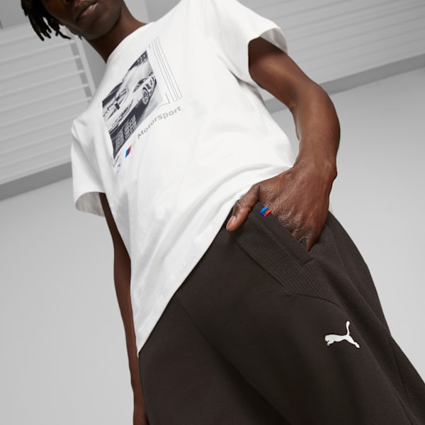 Pantalones deportivos para hombre BMW M Motorsport, PUMA Black, large-ARG