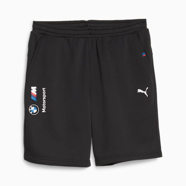 BMW M Motorsport Essentials Fleece Shorts, PUMA Black, large-ZAF