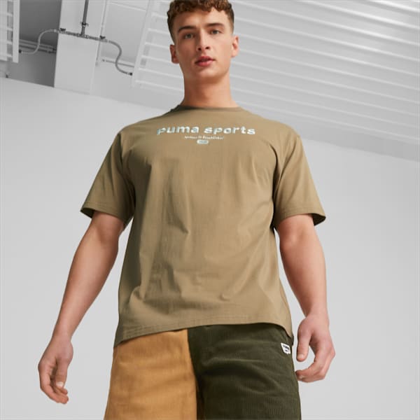 Remera para hombre PUMA Team, Toasted, large-ARG