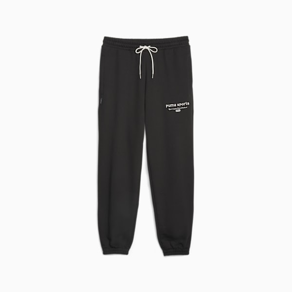 Pantalones deportivos para hombre PUMA TEAM, PUMA Black, large-ARG