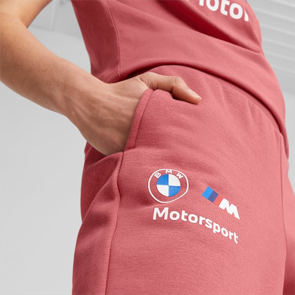 BMW M Motorsport Essentials Women's Fleece Pants, Astro Red, large-ZAF