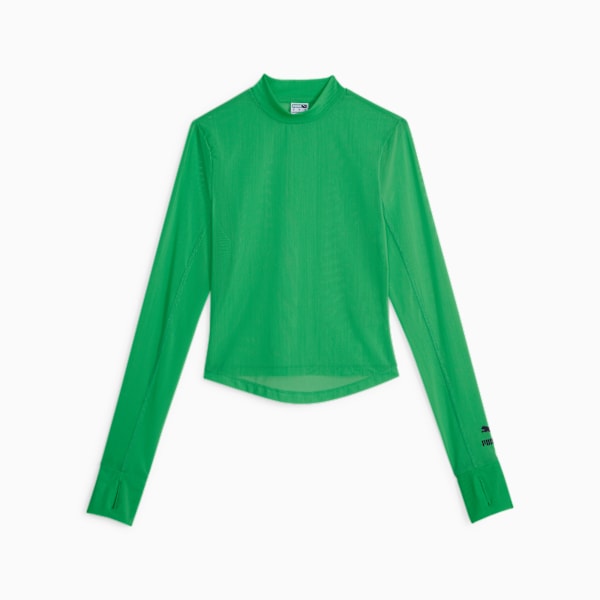 Camiseta Manga Longa DARE TO Feminina, Verde, large-BRA