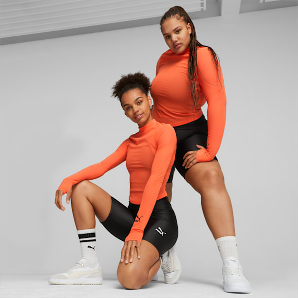 Camiseta Manga Longa DARE TO Feminina, Laranja, large-BRA