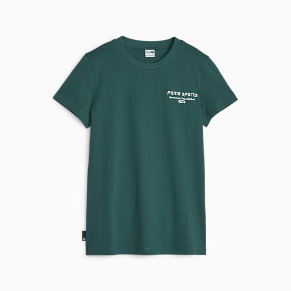 Remera para mujer PUMA TEAM, Malachite, large-ARG