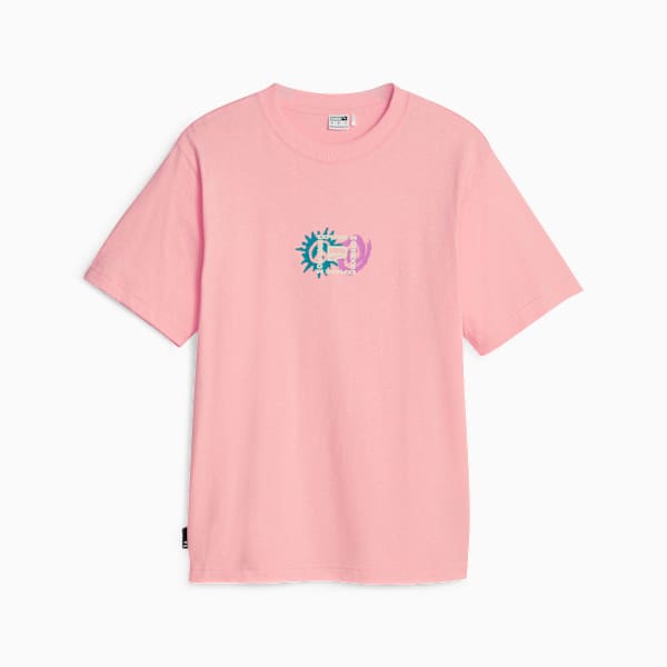 Remera para mujer DOWNTOWN Graphic, Peach Smoothie, large-ARG
