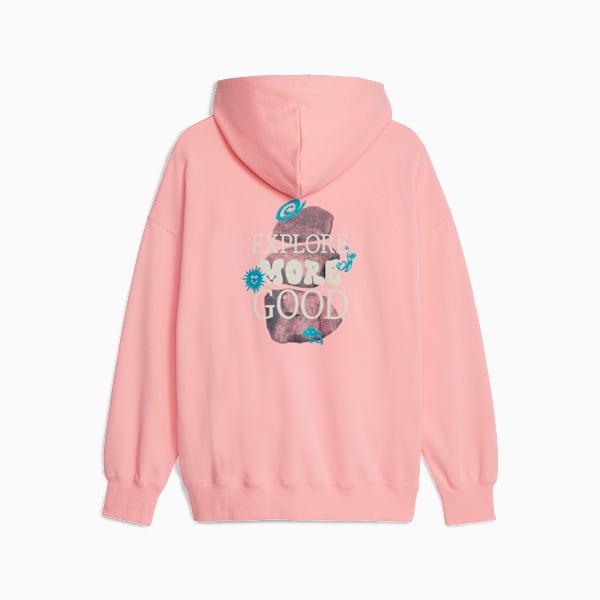 Buzo con capucha para mujer Downtown, Peach Smoothie, large-ARG