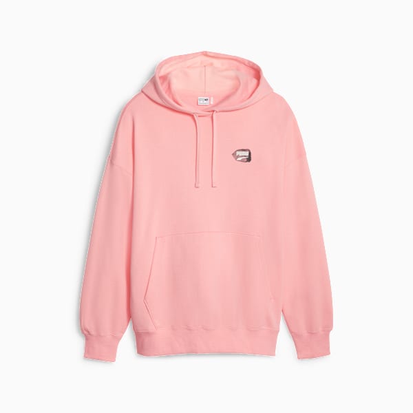 Buzo con capucha para mujer Downtown, Peach Smoothie, large-ARG