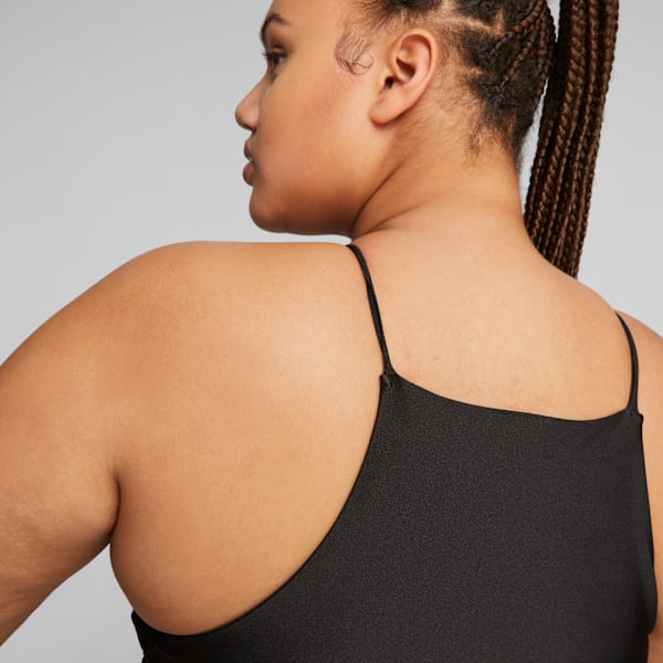 Top corto para mujer T7, PUMA Black, large-ARG