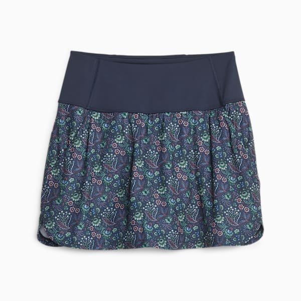 PUMA x LIBERTY Women's Golf Skirt, Navy Blazer, large-ZAF