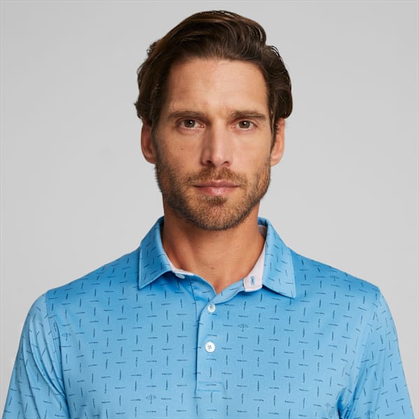 PUMA x ARNOLD PALMER Dash Men's Golf Polo, Regal Blue-Navy Blazer, large-ZAF