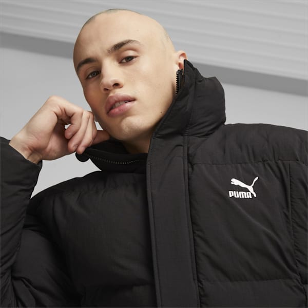 Campera de plumas Classics extragrande para hombre, PUMA Black, large-ARG