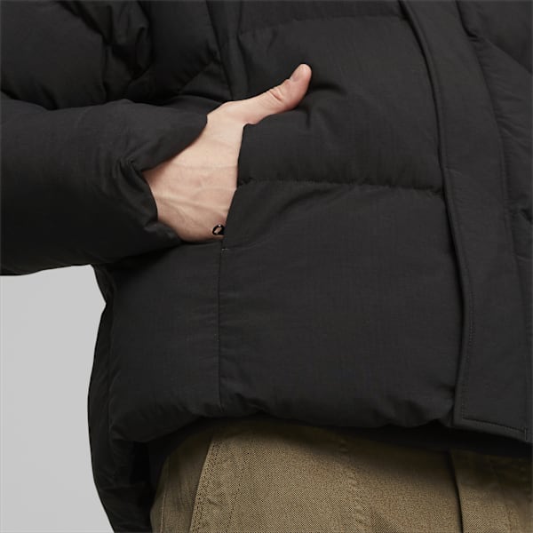 Campera de plumas Classics extragrande para hombre, PUMA Black, large-ARG