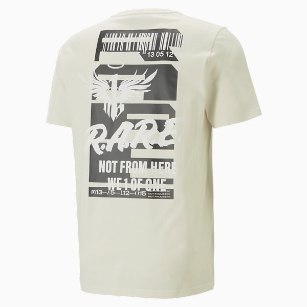 PUMA x MELO Tee, Whisper White, large-MEX