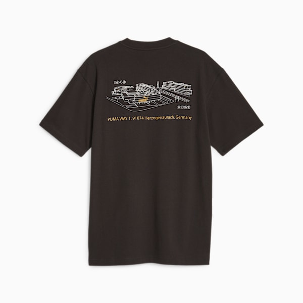 PUMA 75 Logo Celebration Men's Tee, PUMA Black, large-ZAF