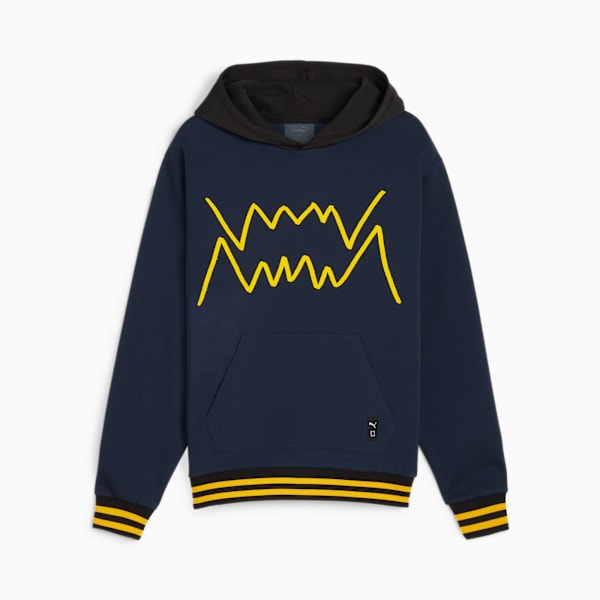 Buzo de basketball para hombre Franchise Core, Club Navy-PUMA Black, large-ARG