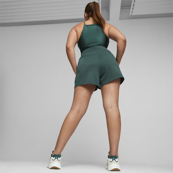 Shorts de cintura alta T7 para mujer, Malachite, large-ARG