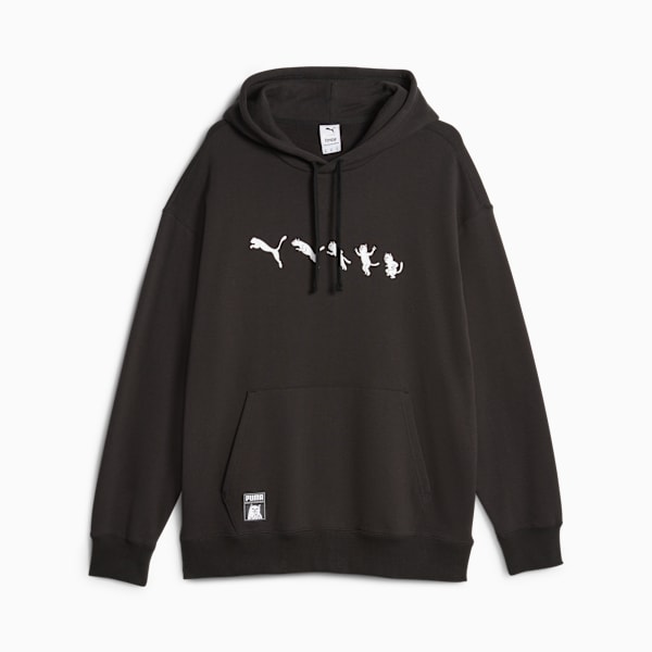PUMA x RIPNDIP Men's Hoodie, PUMA Black, large-ZAF
