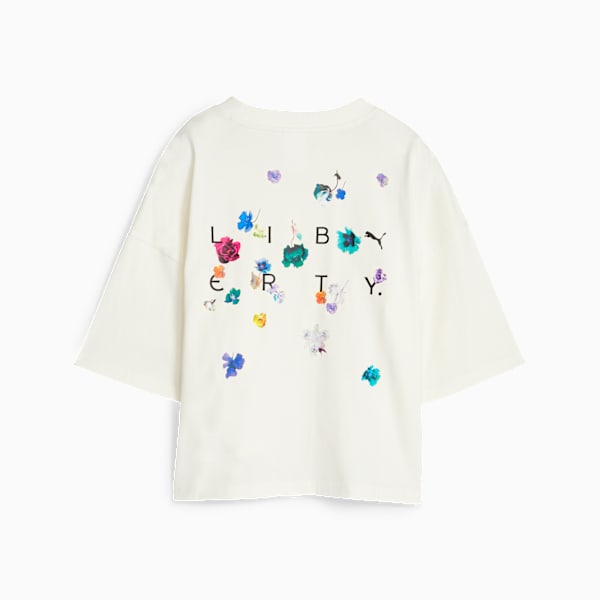 Remera para mujer PUMA x LIBERTY, Warm White, large-ARG