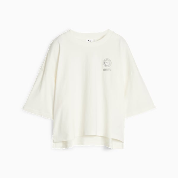 Remera para mujer PUMA x LIBERTY, Warm White, large-ARG