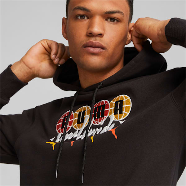 Sportswear by PUMA Worldwide Men's Hoodie, PUMA Black, large-ZAF