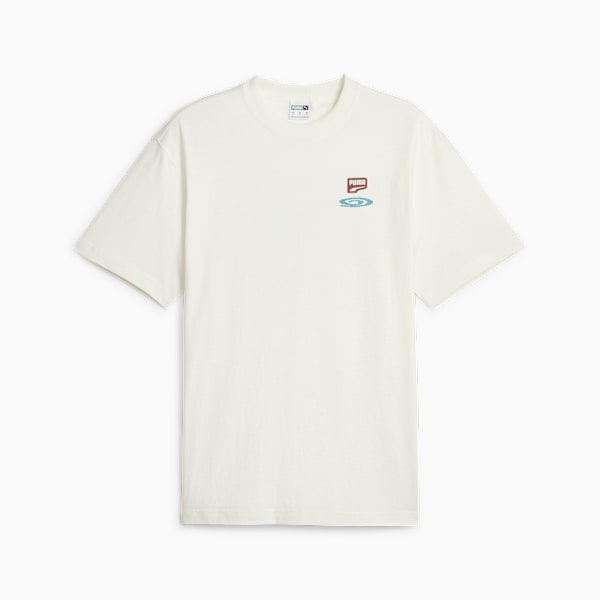 Remera para hombre DOWNTOWN Graphic, Warm White, large-ARG