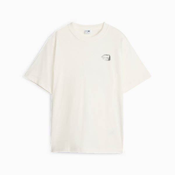 Remera para mujer DOWNTOWN Graphic, Warm White, large-ARG