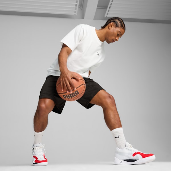 Shorts de basketball Shot Blocker para hombre, PUMA Black-PUMA Black, large-ARG